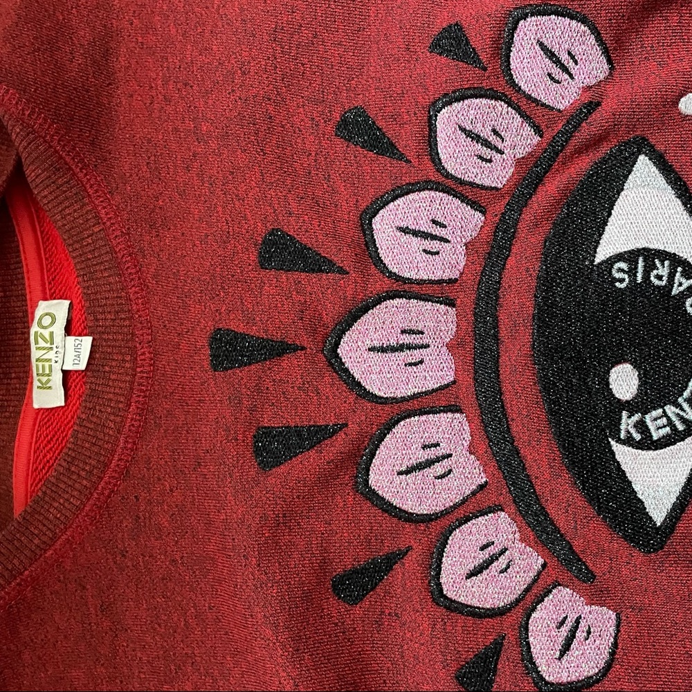 KENZO Eye Sweater Dress Girls Size 12